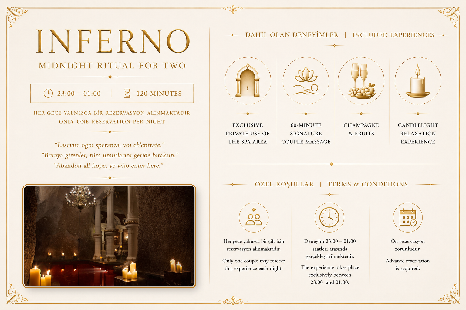 Inferno Midnight Ritual For Two